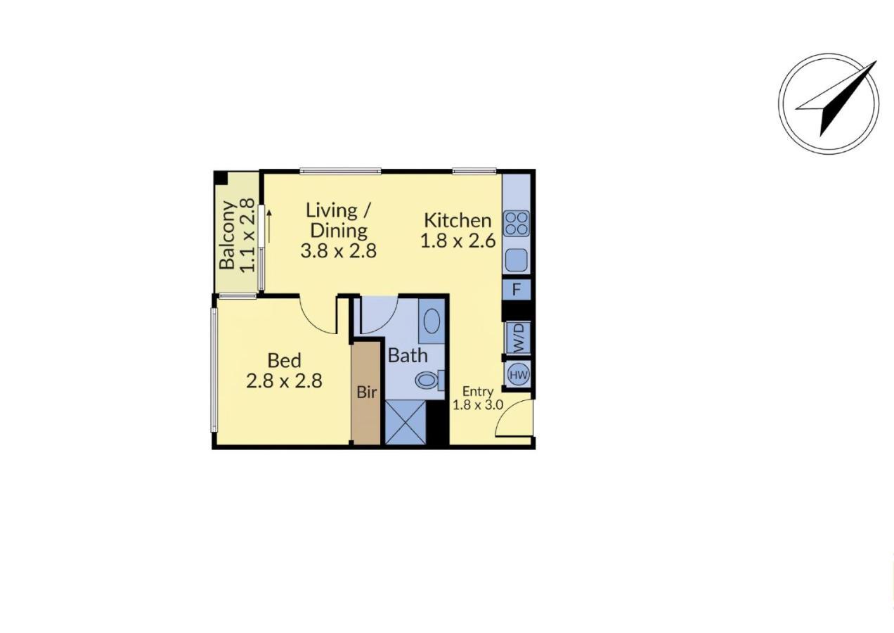 אוקלנד Qv Lovely 1 Bedroom With Parking And Wifi -1069 מראה חיצוני תמונה